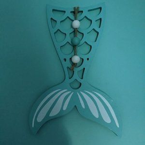 Mermaid tail wall decor